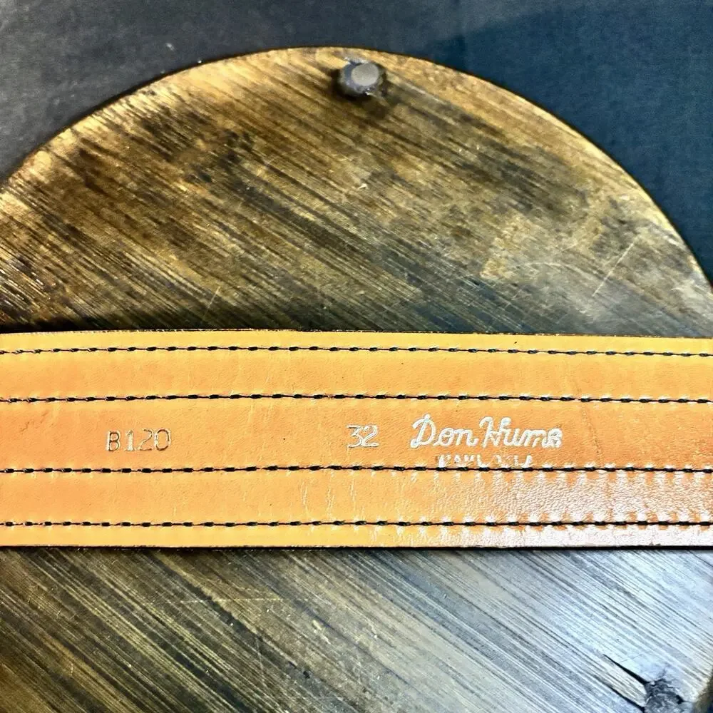 Don Hume Duty Belt Size 32